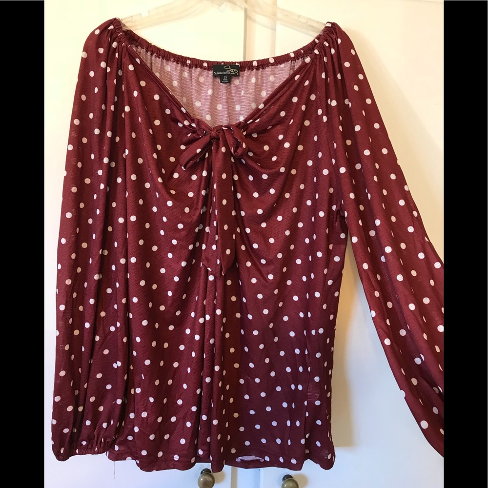Polka-dot Blouse